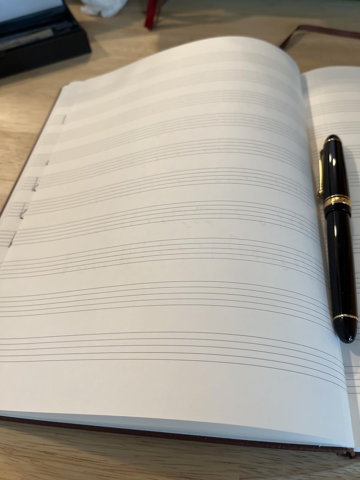 Beechmore Books Blank Sheet Music Notebook - A4 8.5