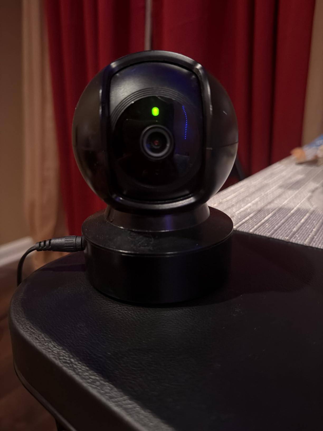 Kasa 1080p Indoor Pan/Tilt Wired Security Camera, Baby & Pet Monitor, EC71 | Motion Detection & Tracking, 2-Way Audio, Night Vision, Subscription-Free Local Storage or Optional Cloud customer photo 1