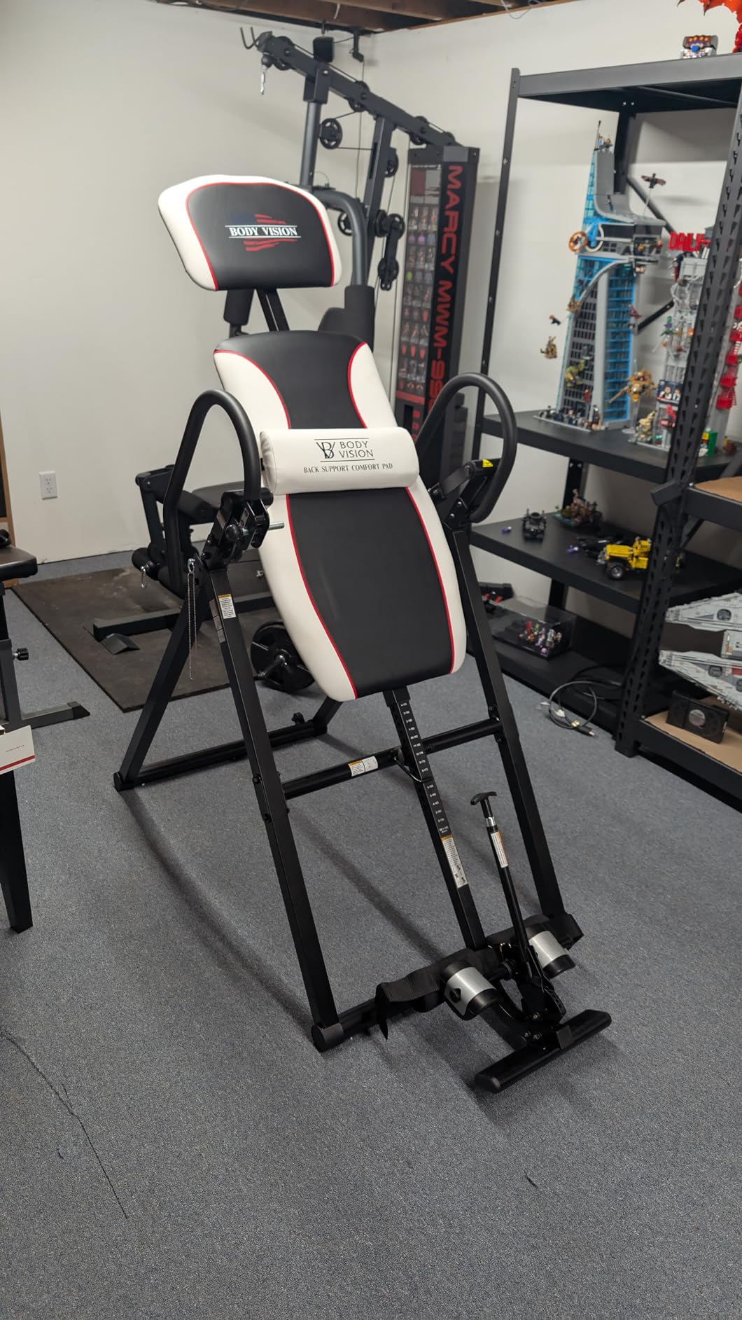 Body Vision IT 9695-W Deluxe Heavy Duty Therapeutic Inversion Table customer photo 2