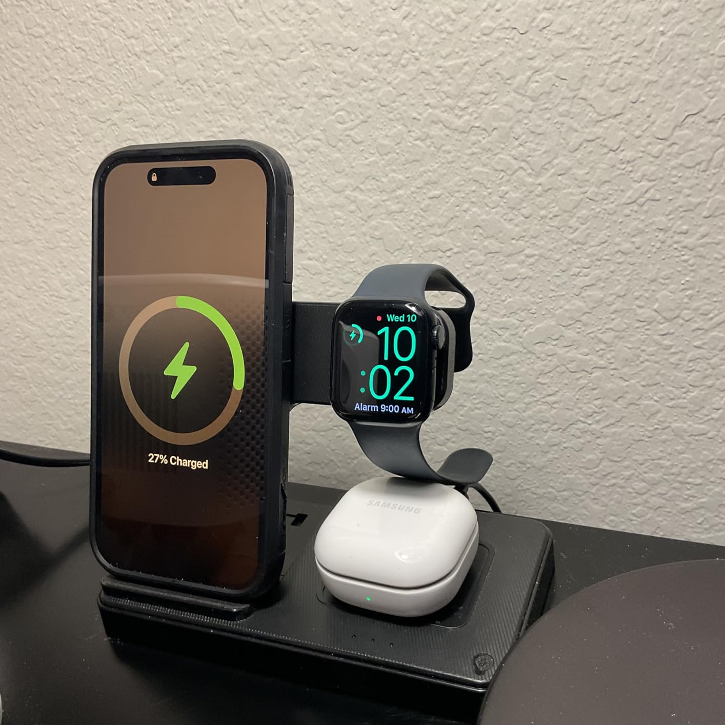 Wireless Charger iPhone Charging Station: 3 in 1 Charger Stand Multiple Devices for Apple customer photo 2