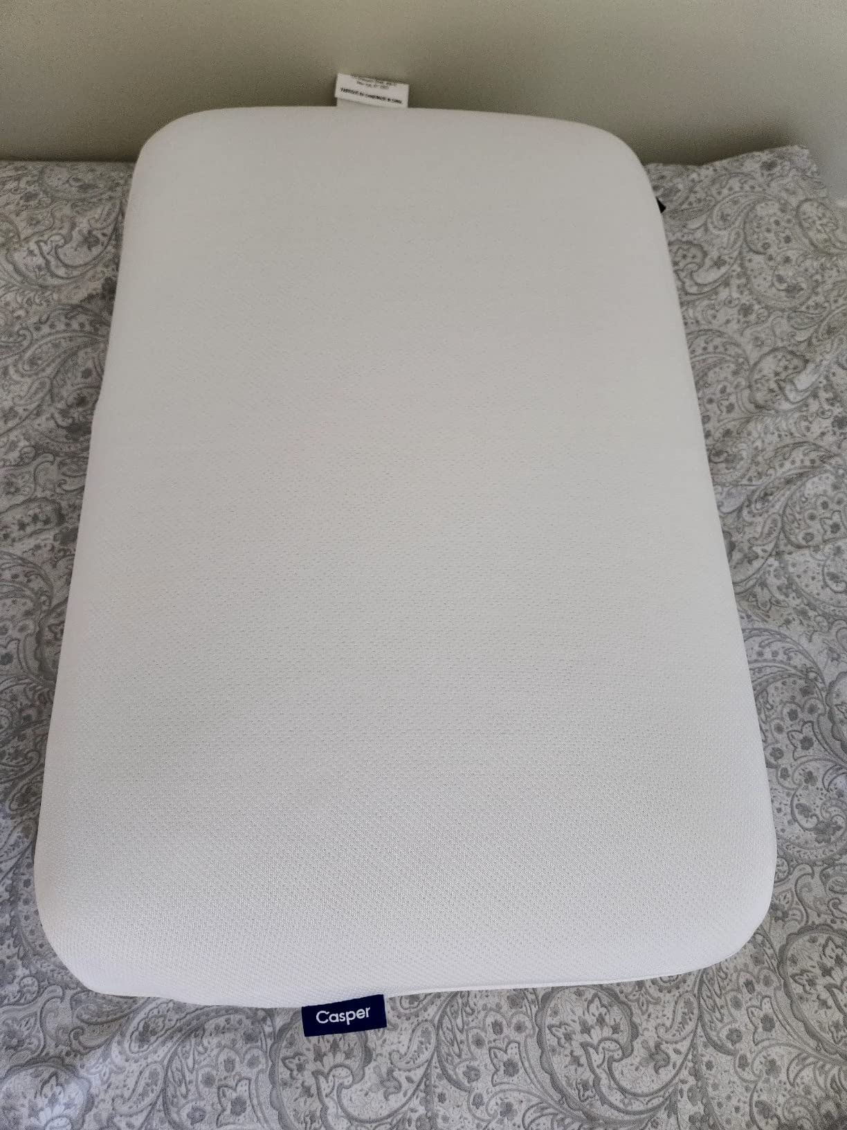 Casper Sleep Essential Cooling Foam Pillow, Standard Size - Firm Memory Foam with Cooling Cover, Supports Side Sleepers, Breathable & Pressure-Relieving customer photo 1
