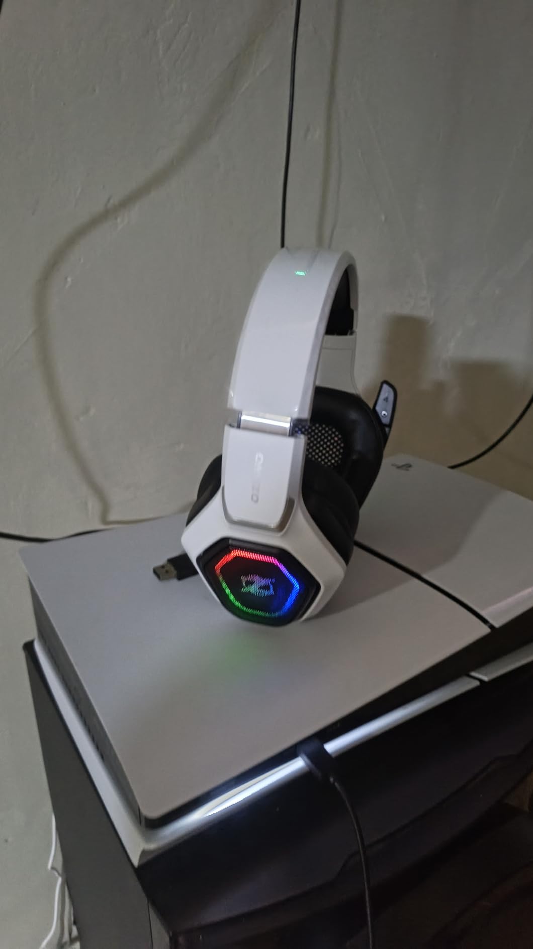 Ozeino Wireless Gaming Headset for PS5, PC, Switch| Lossless Audio-40H Batt customer photo 2