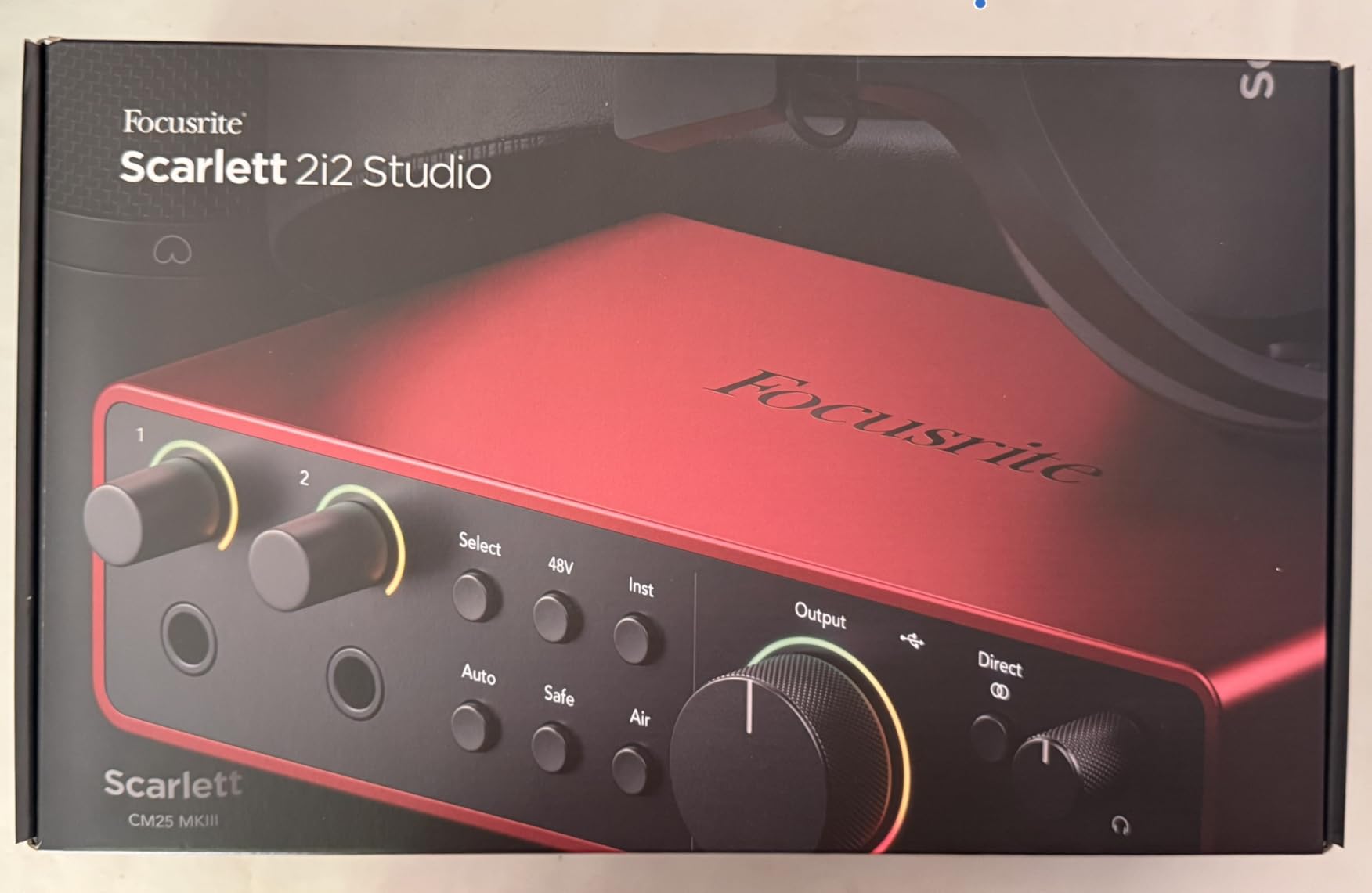 Focusrite Scarlett 2i2 Studio 4th Gen USB Audio Interface Bundle for the Songwriter with Condenser Microphone and Headphones for Recording, Streaming, and Podcasting customer photo 2