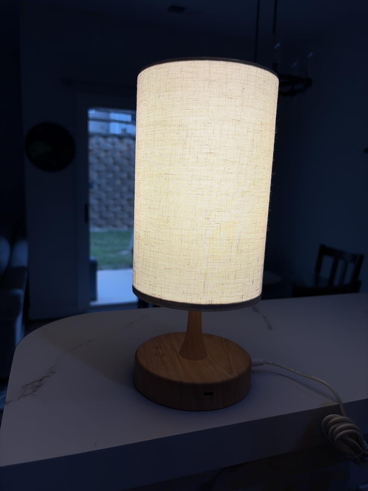 Caromolly Light Therapy Lamp, Sunlight Lamp 10000 Lux with Remote Control, 3 Color Temperature & 4 Brightness Level & Timer, Daylight Lamp for Home, Office, Decoration customer photo 2