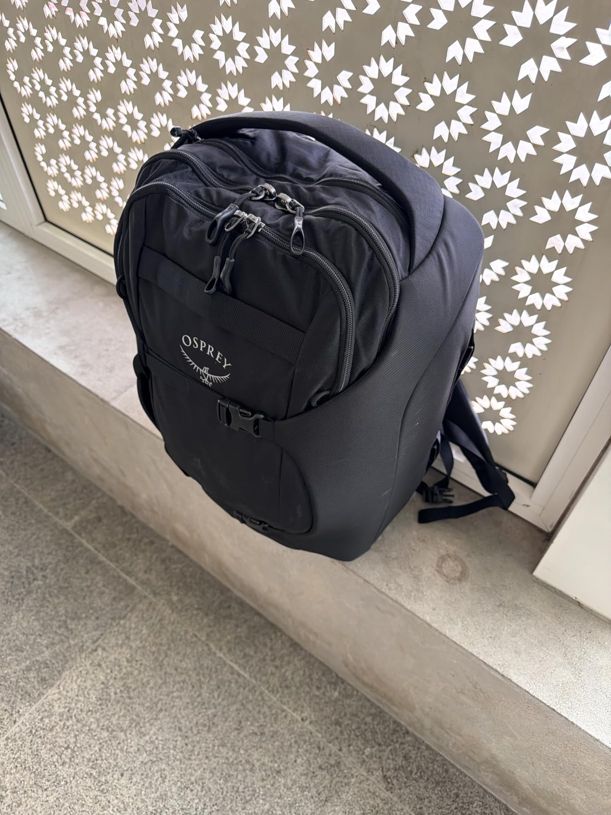 Osprey Sojourn Porter 46L Travel Backpack - Carry-On Compliant Luggage with StraightJacket Compression and Padded Laptop Sleeve customer photo 1