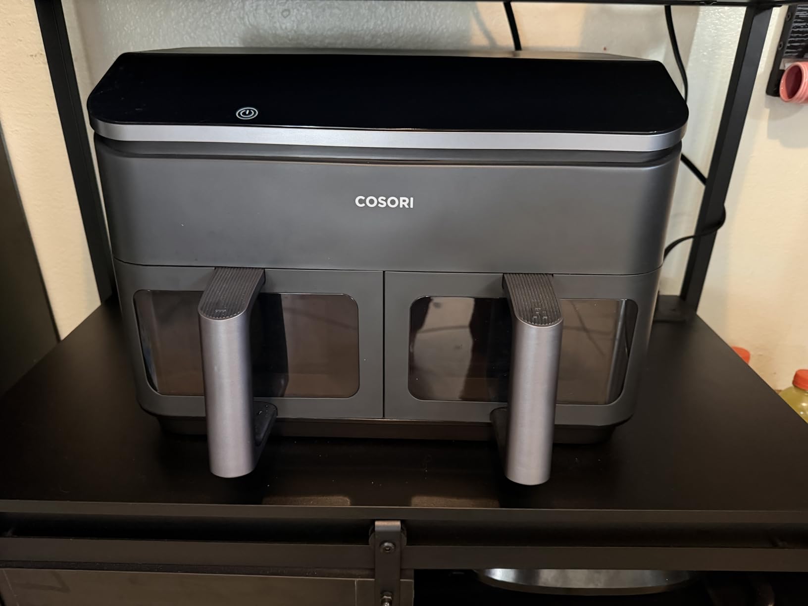 Cosori Dual Air Fryer 9Qt - 10-in-1, Fresh Balanced Meals for Family and Children with Double Baskets, Sync Cook & Finish to Bake, Roast, Reheat, Broil & 130 Recipes for Easy Cooking, Dishwasher Safe customer photo 1
