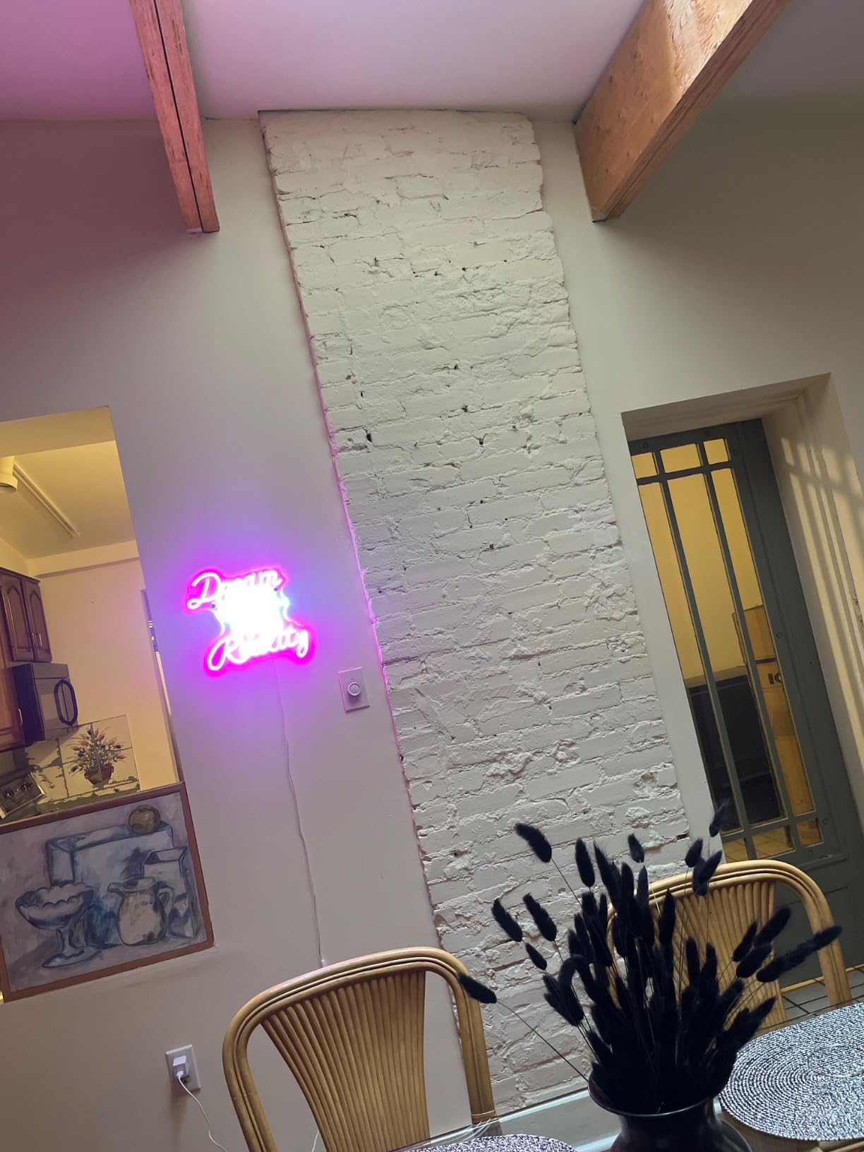 Horseneon The Future is Yours to Create Neon Led Sign, Letters Neon Signs for Wall Decor, Warm White Classroom Neon Light Sign with USB Powered for Classroom Bedroom, Windows, Living Room, Office, Children's Room customer photo 1