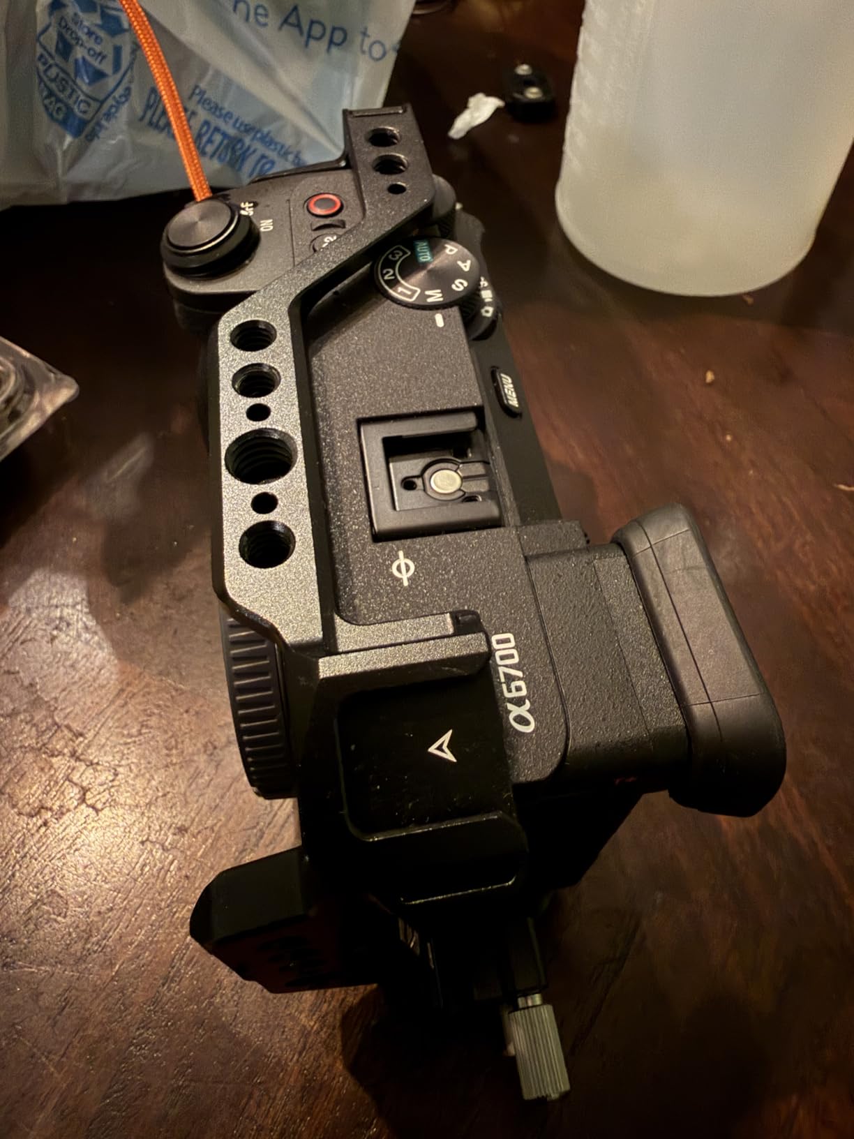 SmallRig Cage Kit for Sony A6700 with a Cable Clamp for HDMI, Built-in Quick Release Plate for Arca-Type, Film Movie Making Camera Video Cage with Shoe Mount - 4336 customer photo 2