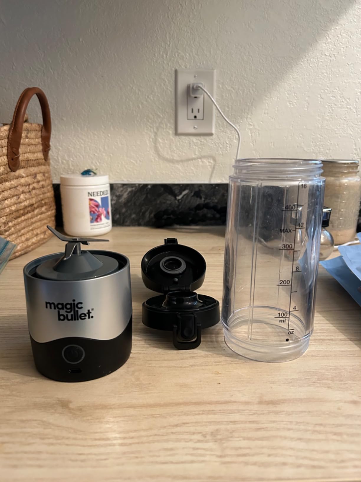 magic bullet Portable Blender MBPB50100 Silver customer photo 1