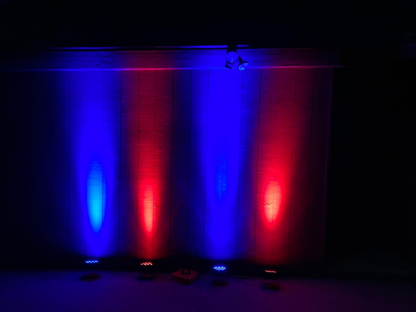 36LEDs RGB Stage Par Lights - OPPSK 36W Sound Activated Multi Modes - Remote DMX Control - Uplights for Events DJ Music Dance Party Wedding Church Bar Club Stage Lighting (4Pack) customer photo 1
