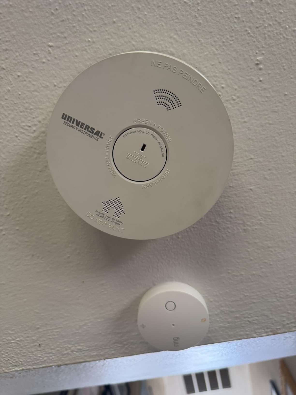 Ring Sensors: Smoke & CO Listener (newest model) - Instant notifications, on Amazon Sidewalk, no base station needed, Pro Monitoring (sold separately) customer photo 1