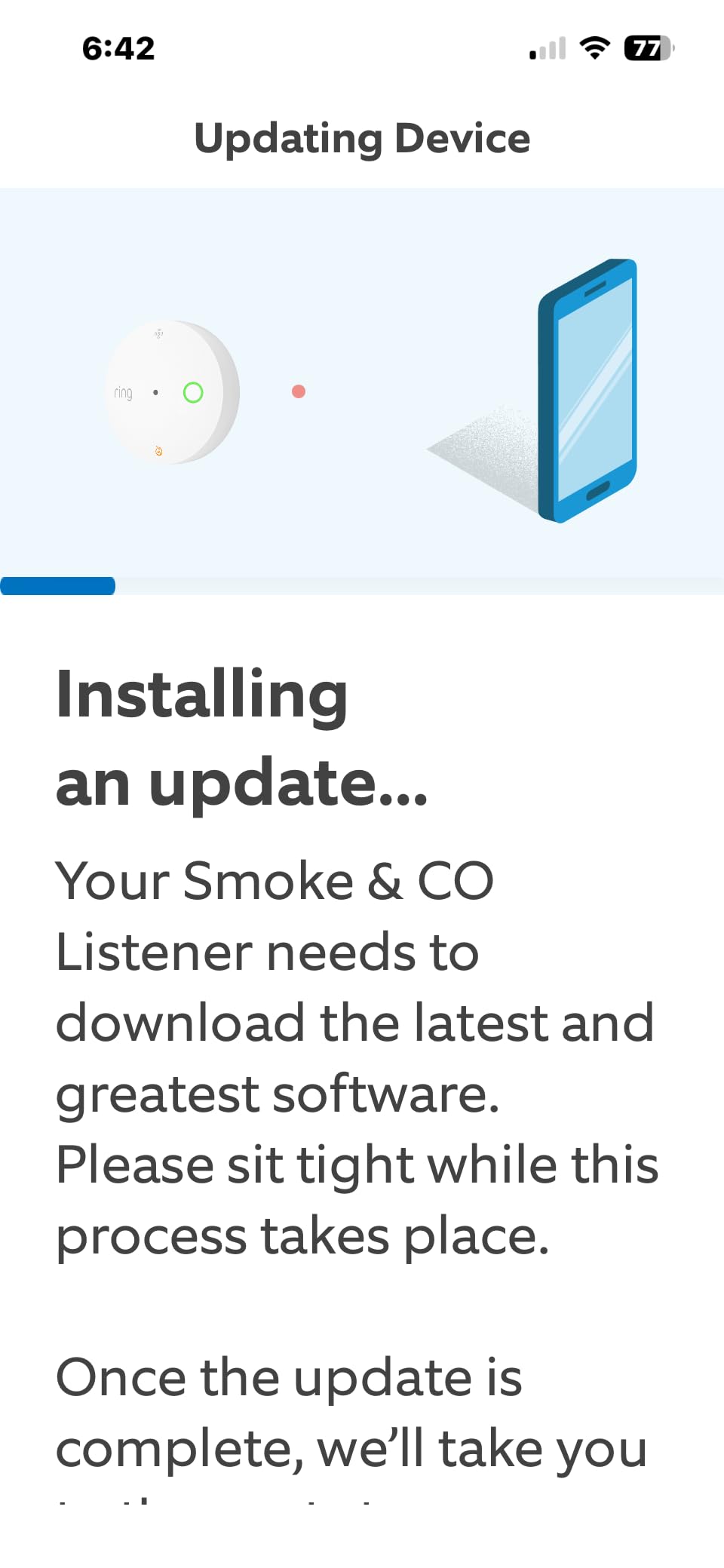 Ring Sensors: Smoke & CO Listener (newest model) - Instant notifications, on Amazon Sidewalk, no base station needed, Pro Monitoring (sold separately) customer photo 2
