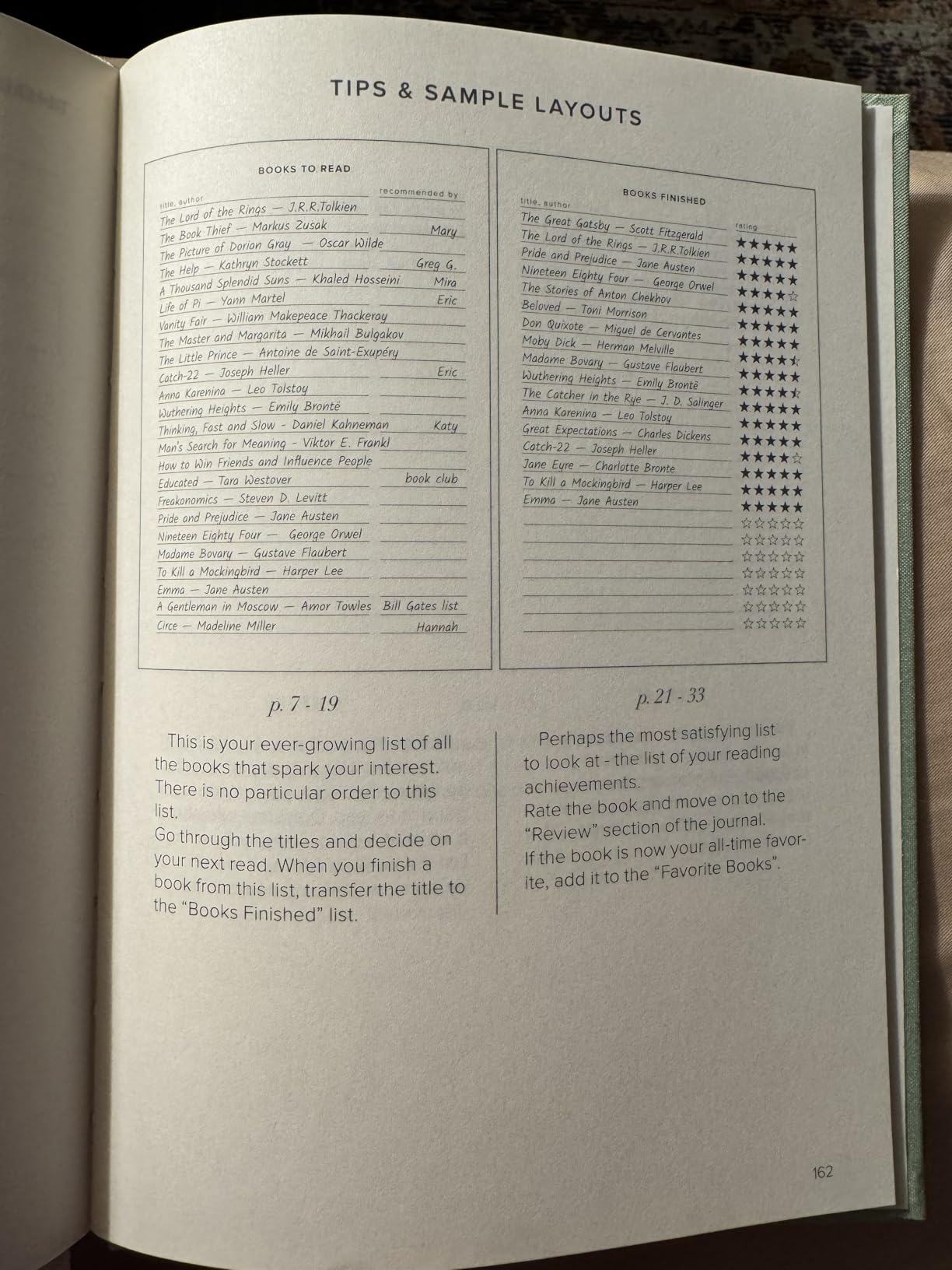 Kunitsa Co. Reading Journal - 52 reviews. Review and Track Your Reading. Book Journal for Book Lovers & Readers. Burgundy customer photo 2