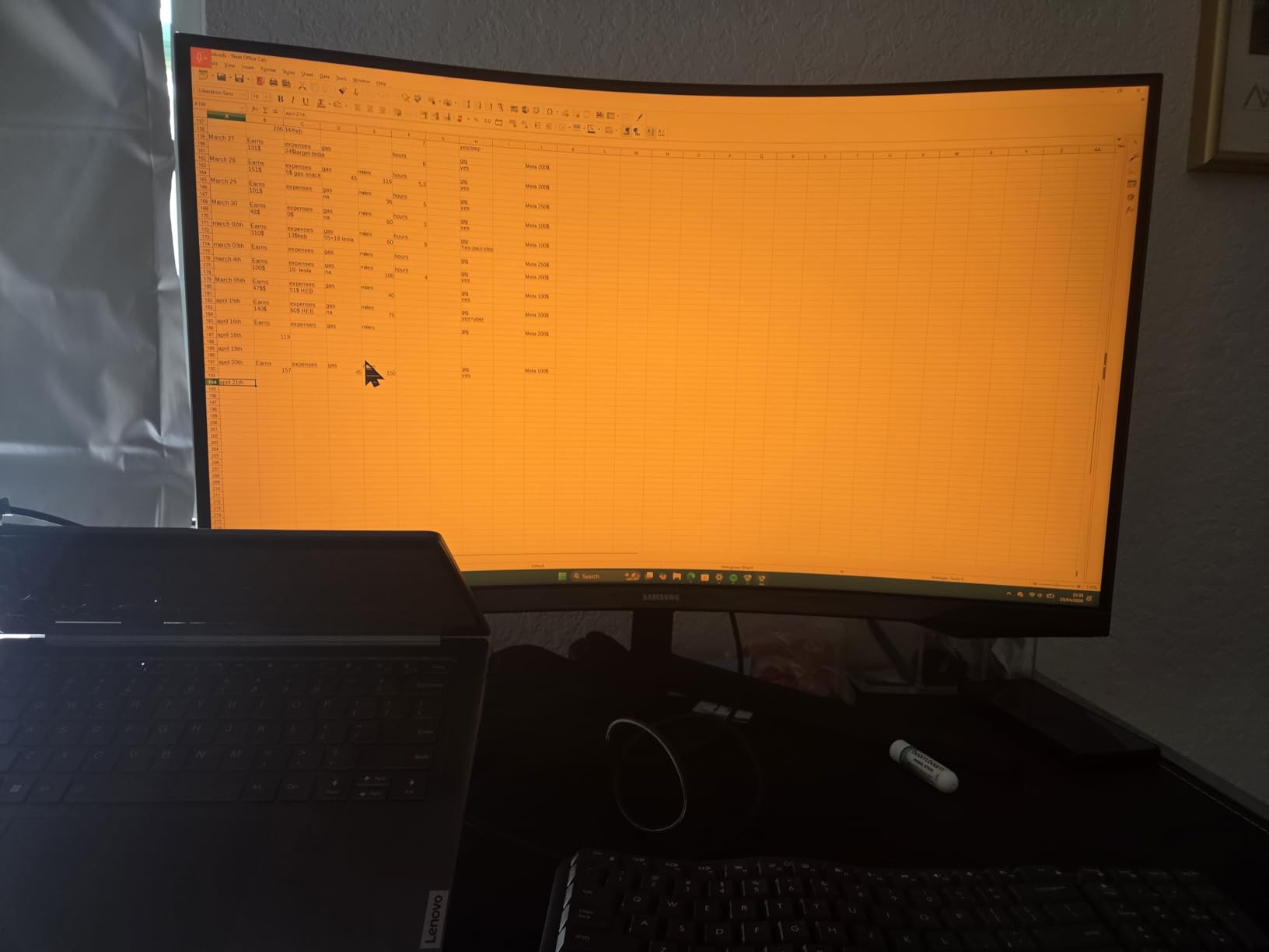 SAMSUNG 32 Inch Odyssey G55C Series QHD 1000R Curved Gaming Monitor, 1ms(MPRT), HDR10, 165Hz, AMD Radeon FreeSync, Eye Care, Glare Free, Sharp Resolution LS32CG550ENXZA customer photo 2