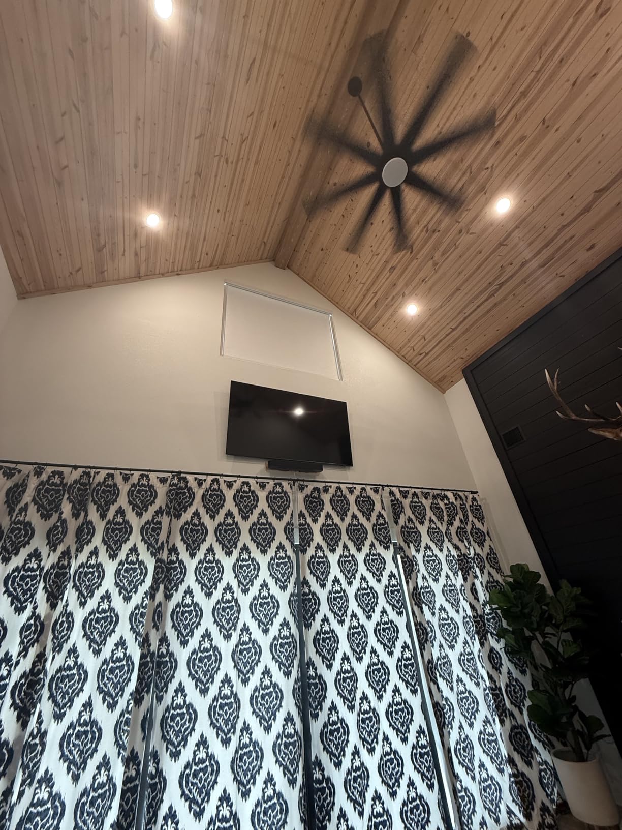 Bringnox Motorized Blinds with Remote, 100% Blackout, Voice Controlled, Compatible with Apple Home, Alexa, and Google. Whisper quiet motorized shades designed for bedrooms and living rooms customer photo 1