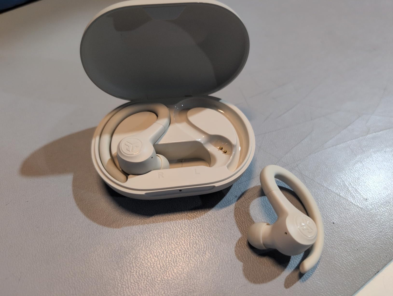 JLab, Go Sport+, True Wireless Workout Earbuds, Bluetooth Sport Earbuds, Clear Calling, Graphite customer photo 2
