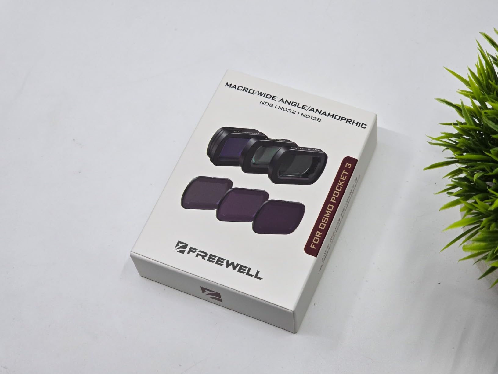 Freewell 2-in-1 Macro & Wide Angle Lens Kit Compatible with Pocket 4/3/Xtra Muse - Includes Anamorphic Lens, ND Filters, for Cinematic Photo & Video customer photo 1