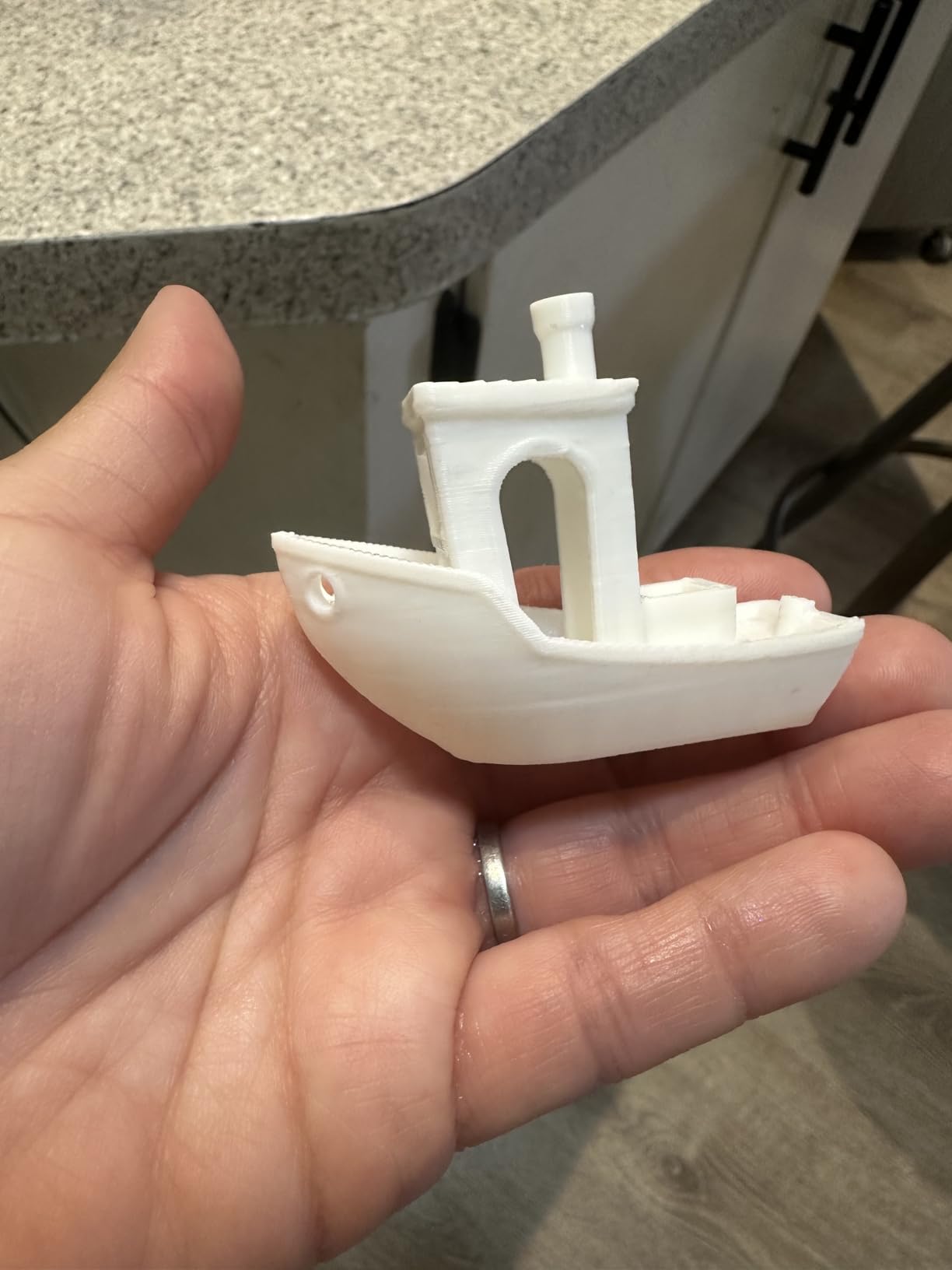 Bambu Lab A1 3D Printer, Ready-to-Use FDM 3D Printer for Beginners and Kids | Beginner-Friendly Ecosystem with MakerWorld Model Library, Full-Auto Calibration & Active Flow Rate Compensation, ≤48 dB Quiet customer photo 2