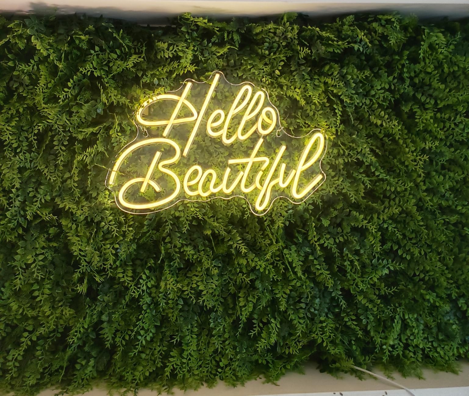 LookLight Let's Get Cozy Neon Sign, Warm White Led Neon Light, USB Connectivity Neon Sign for Wall Decor, Light Up Sign for Living Room Bedroom Bar Birthday Party customer photo 2