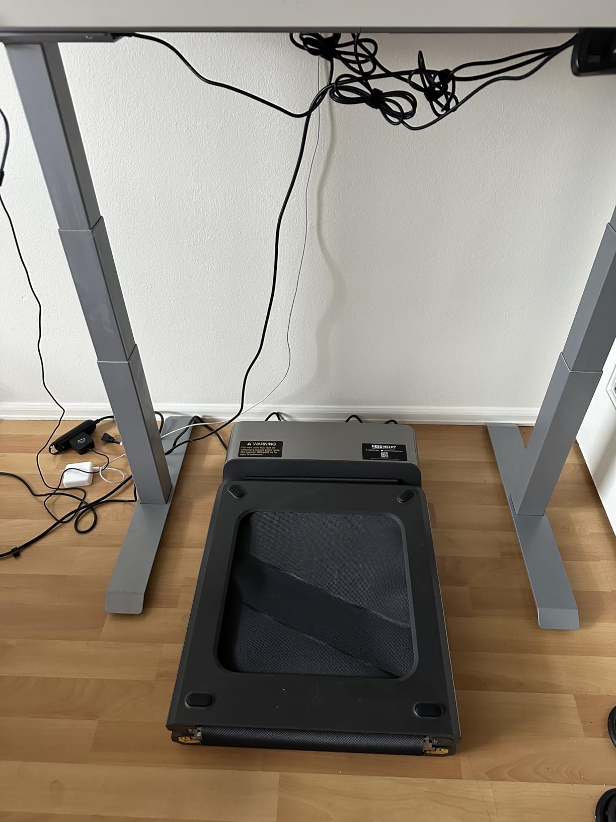 WALKINGPAD Foldable Walking Pad Treadmill for Home Office, Under Desk Treadmill with Adaptive Speed Control, Compact Design for Small Spaces, No Assembly Needed customer photo 2