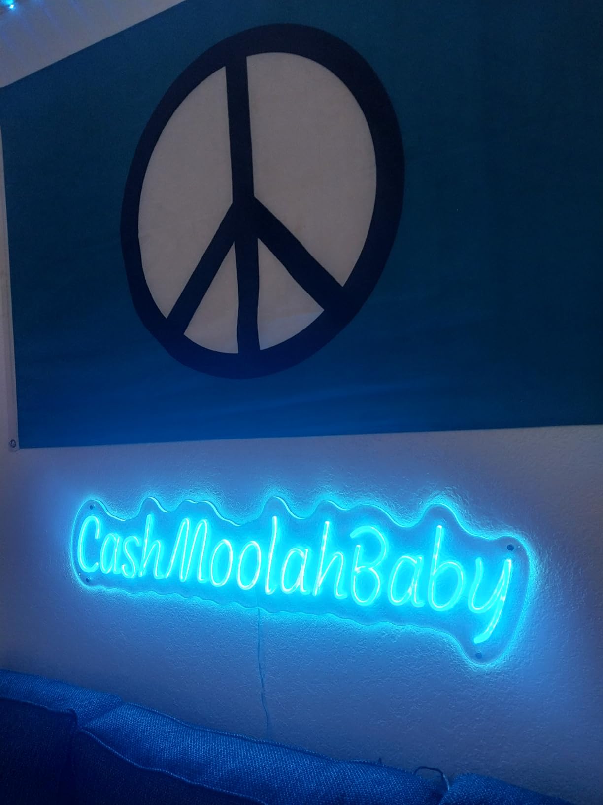 CIONAOR Custom Neon Sign, Custom LED Neon Sign Customizable for Wedding Bar Salon Beauty Business Light Up Name Sign, Personalized Neon Light Suitable for Events Birthday Gifts Decorations customer photo 1