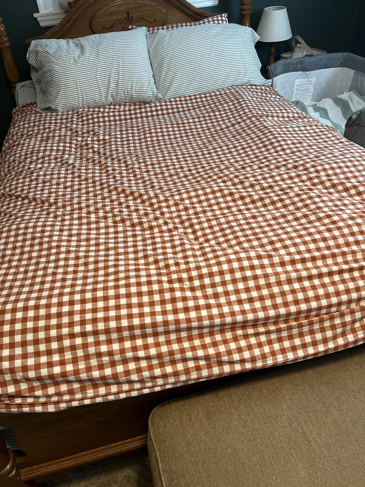 L LOVSOUL Down Alternative Queen Comforter Duvet Insert, All Season Duvet Insert with Corner Tabs, Lightgrey Comforter Queen Size 90x90Inches customer photo 1