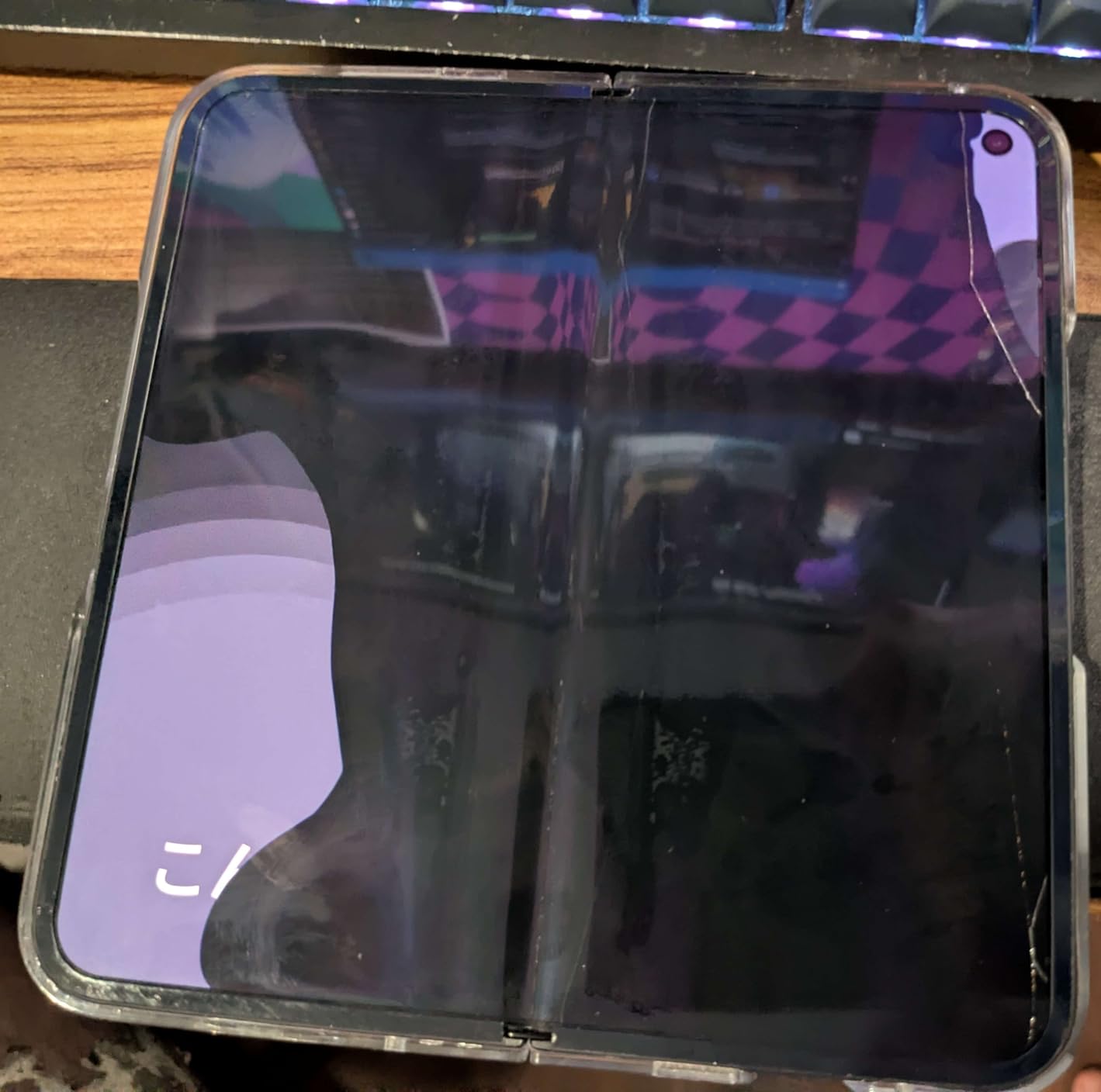 Pixel 9 Pro Fold - Unlocked Android Smartphone with Gemini - Advanced Triple Rear Camera System - Foldable Display - Hands-Free Video - Obsidian - 256 GB customer photo 2