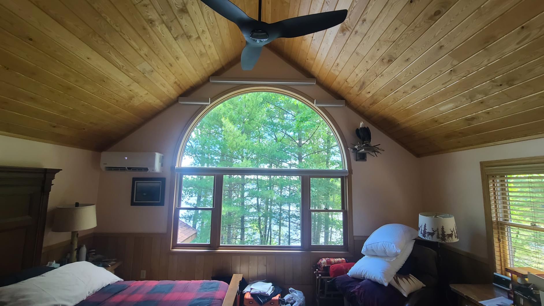Kincmo Motorized Blinds with Remote, APP, Voice Control - 100% Blackout customer photo 2