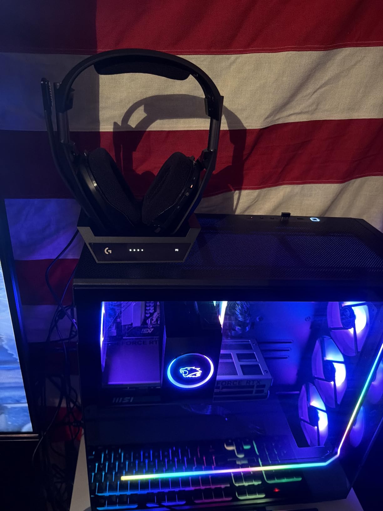 Logitech G Astro A50 Multi-Platform Wireless Gaming Headset - Black customer photo 1