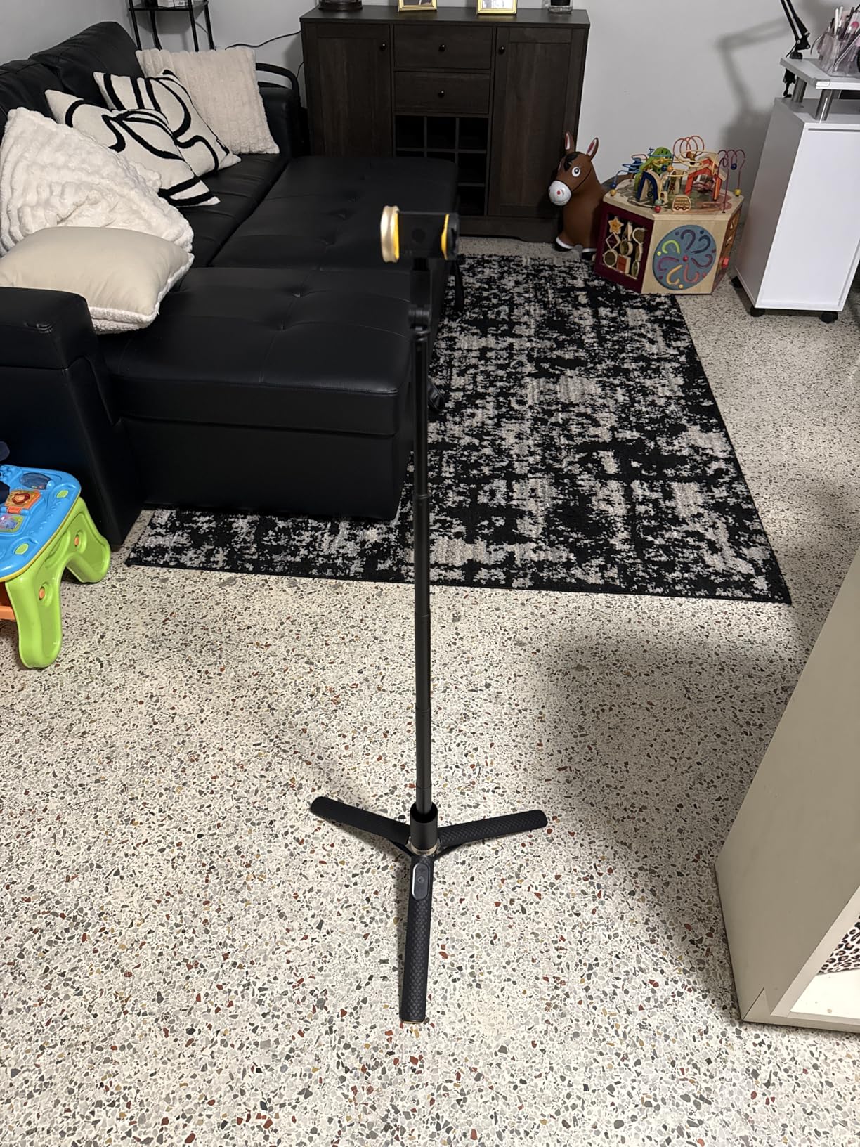 Vimose Phone Tripod & Selfie Stick with Remote, Portable, Lightweight for Video Recording Vlog, Extendable Travel Tripod Stand Compatible with iPhone Android, Black, 62
