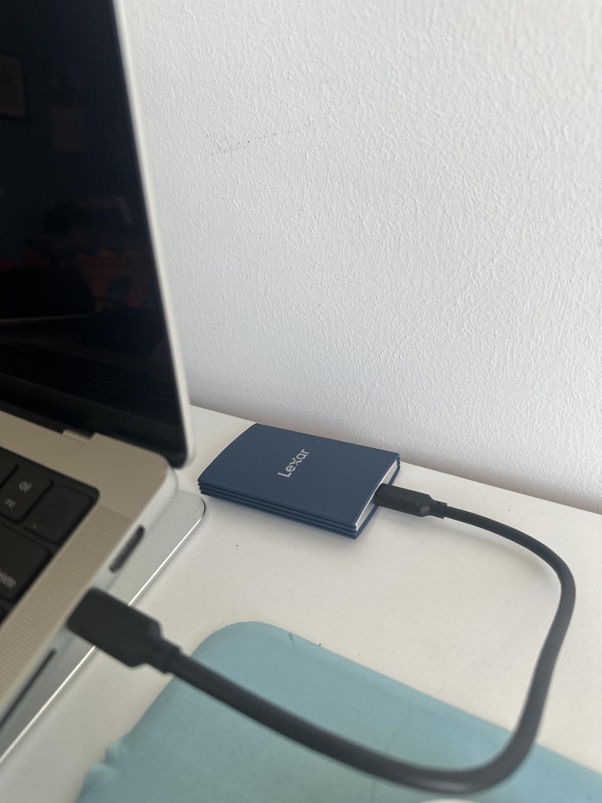 Lexar 4TB Armor 700 Portable SSD, Up to 2000MB/s, USB 3.2 Gen 2x2, Rugged, IP66 Water & Dust Resistance, Compatible w/iPhone 15/16, Cameras, Gaming, External SSD, Dark Blue (LAR700X004T-RNLNU) customer photo 2