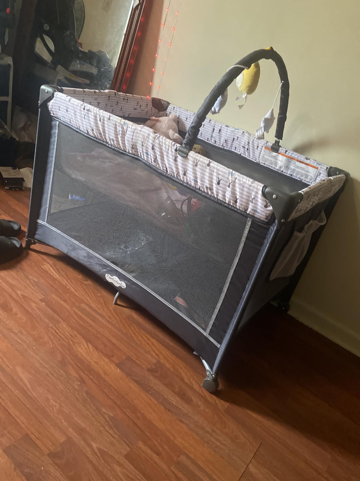 Pamo Babe Portable Playpen Foldable Playard Portable Crib for Baby and Toddlers customer photo 2