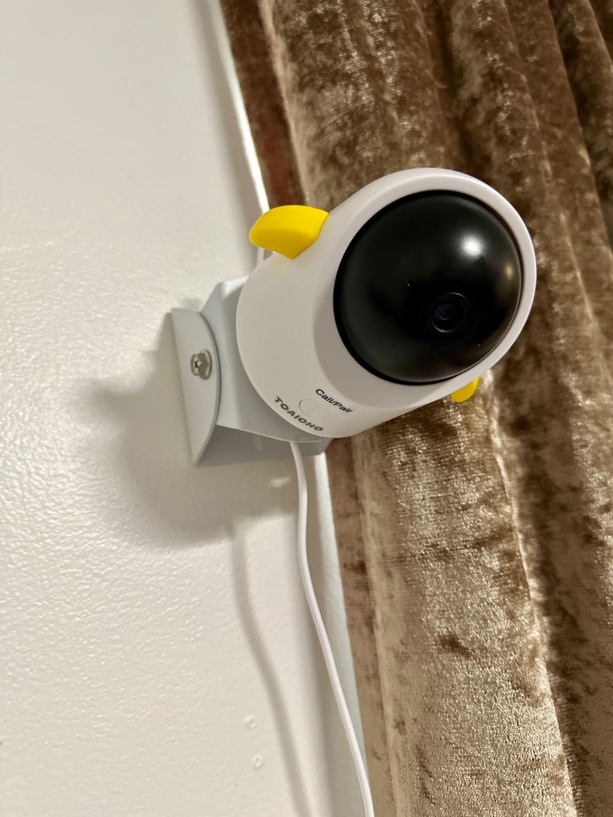Baby Monitor with Camera and Audio WiFi/No WiFi: Baby Monitor WiFi Smartphone APP Control Night Vision 4.3' Screen Smart Video Baby Monitor with Remote PTZ 2-Way Talk Motion & Cry Alert (Only 2.4G WiFi) customer photo 2