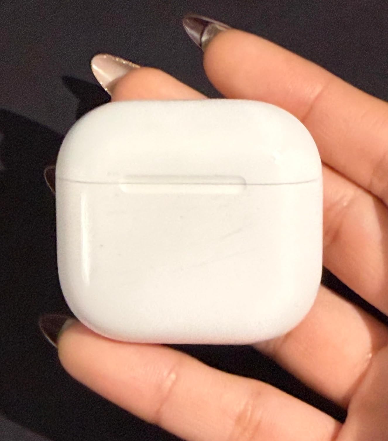 Apple AirPods 4 Wireless Earbuds, Bluetooth Headphones, Personalized Spatial Audio, Sweat and Water Resistant, USB-C Charging Case, H2 Chip, Up to 30 Hours of Battery Life, Effortless Setup for iPhone customer photo 1