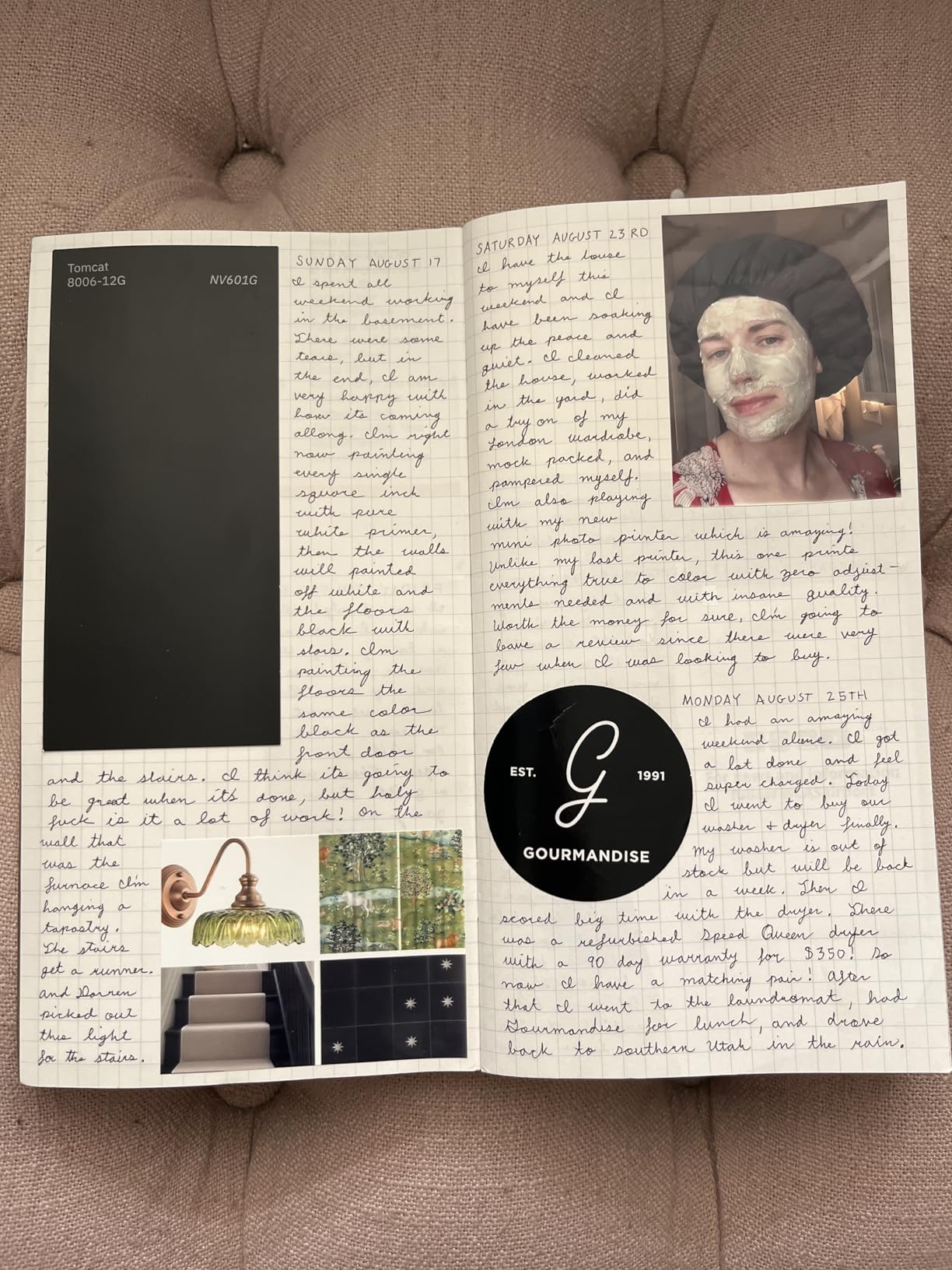 SELPHY QX20 Wireless Compact Photo Printer, Dye-Sublimation Color Printing, Prints 2.1x3.4/2.7x2.7 Card & Square Sizes, Built-in Battery & Wi-Fi, Portable Travel & Selfie Printer, White customer photo 2