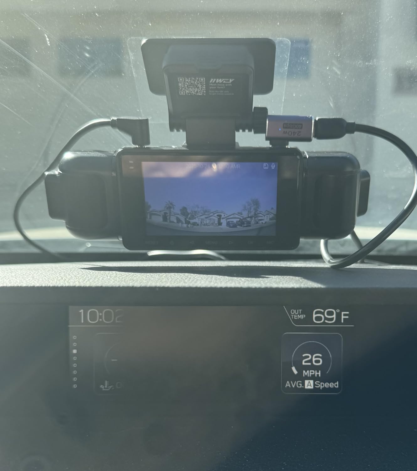 IIWEY N5 4 Channel Dash Cam for Cars, 360° View 2K Front 1080P Rear Inside customer photo 1