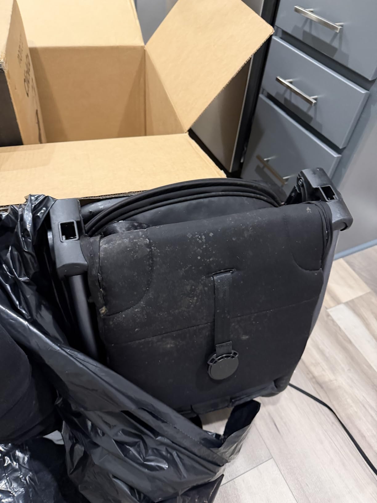 ClickGo Lightweight Stroller, Compact Travel Stroller for Airplane with One-Click Fold, Extendable UPF50+ Canopy customer photo 2