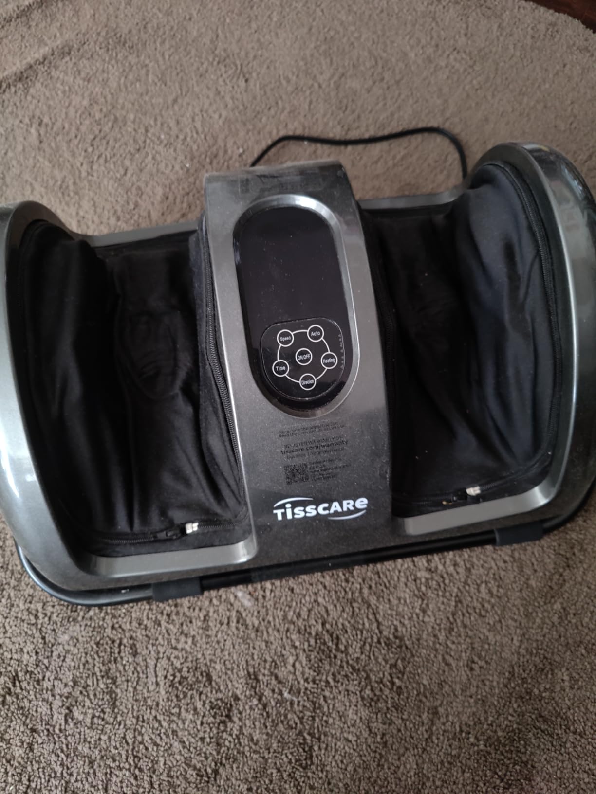 TISSCARE Shiatsu Foot Massager with Heat, FSA Eligible HSA Foot Massager for Plantar Fasciitis, Neuropathy, Circulation and Pain Relief, Massage Feet at Home/Office, Gift for Men and Women customer photo 2