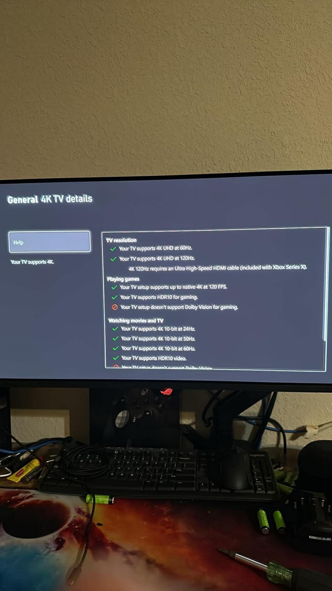 ASUS ROG XG27UCDMG 27 Inch 4K 240Hz Tandem QD-OLED G-SYNC Gaming Monitor | 0.03ms, OLED Care Pro, Neo Proximity Sensor, ELMB Sync, DisplayHDR 400, DCI-P3 99%, 10 bit color, for PS5 and Xbox customer photo 2