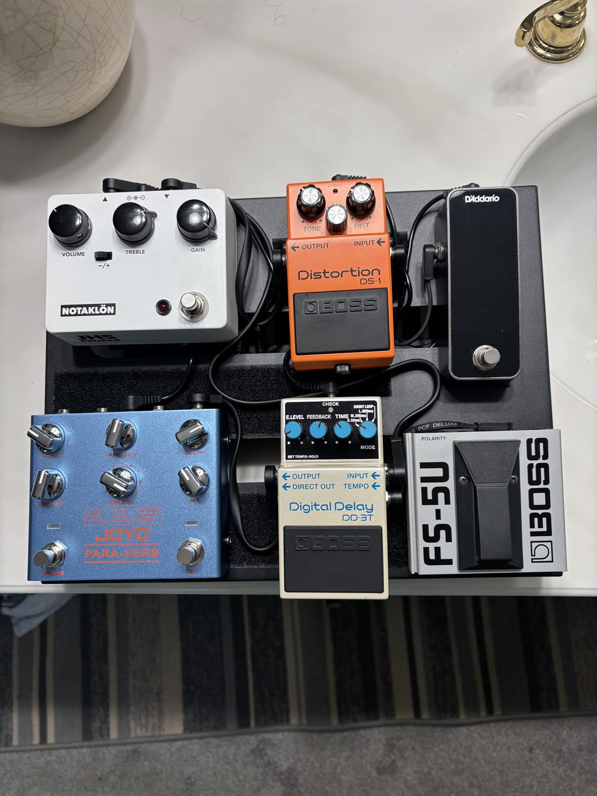 JOYO Digital Stereo Reverb Guitar Pedal, 9 Modes with Hi-Cut/Low-Cut/Pre-Delay, Infinite & Trail (PARA-VERB R-31) customer photo 2