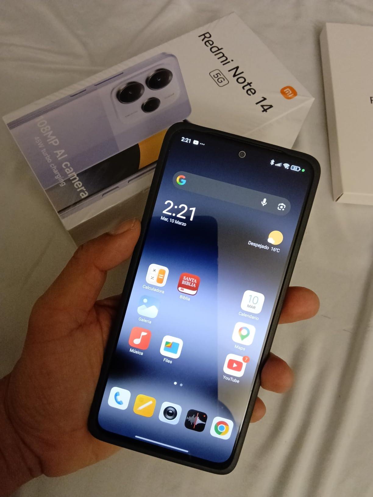 XIAOMI Redmi Note 14 5G + LTE (256GB + 8GB) 6.67