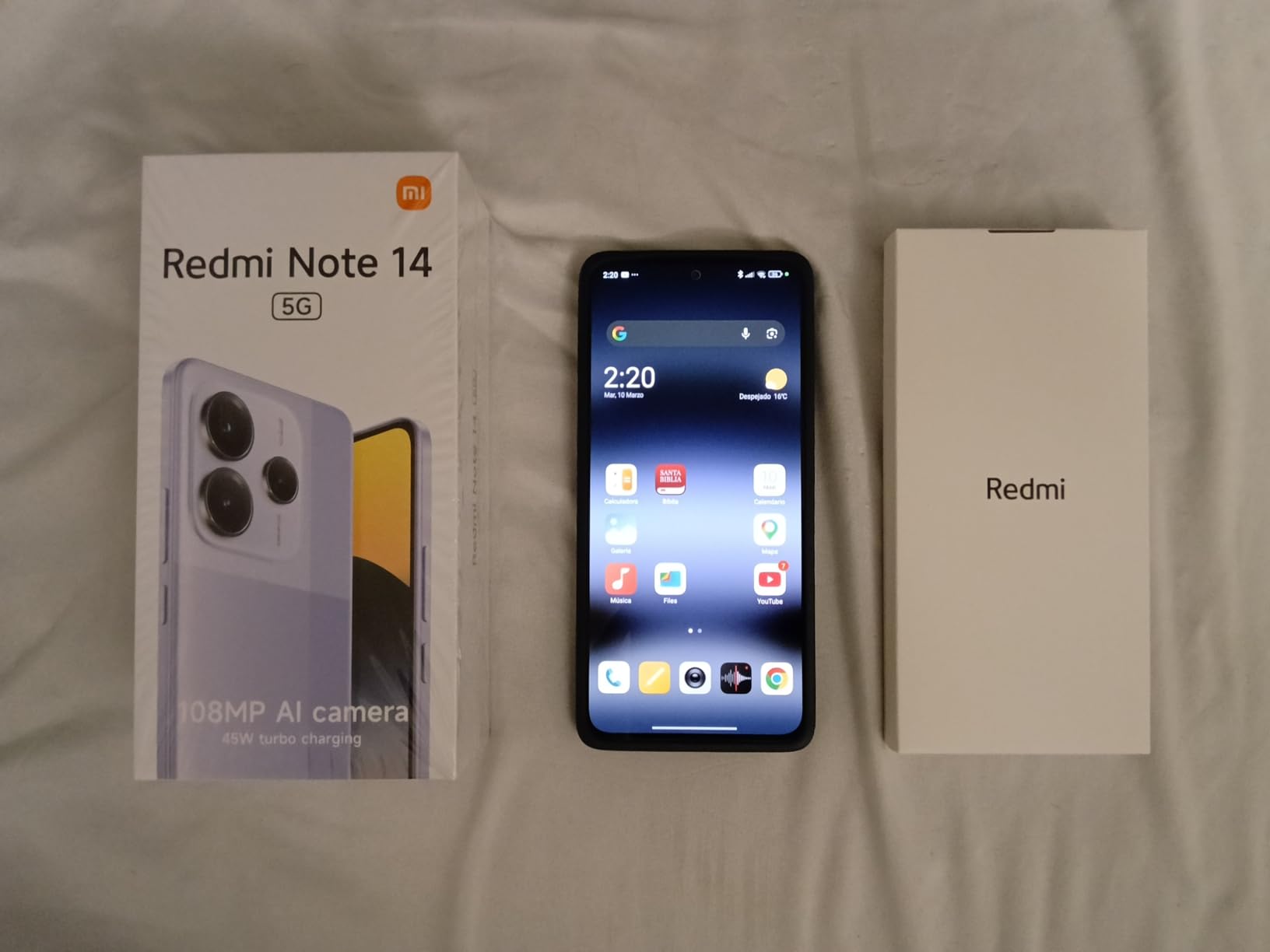 XIAOMI Redmi Note 14 5G + LTE (256GB + 8GB) 6.67