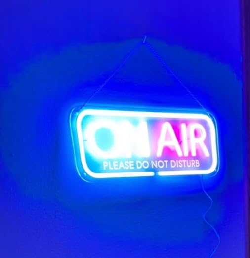 ON AIR Neon Sign with 