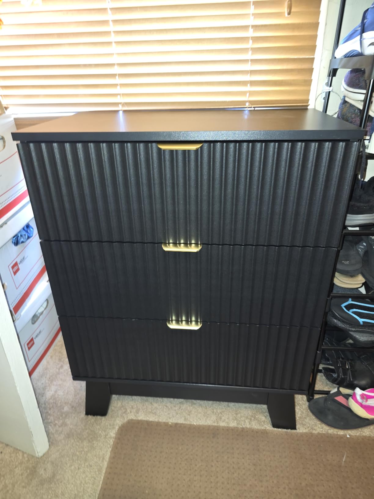 Fluted Nightstand, 24