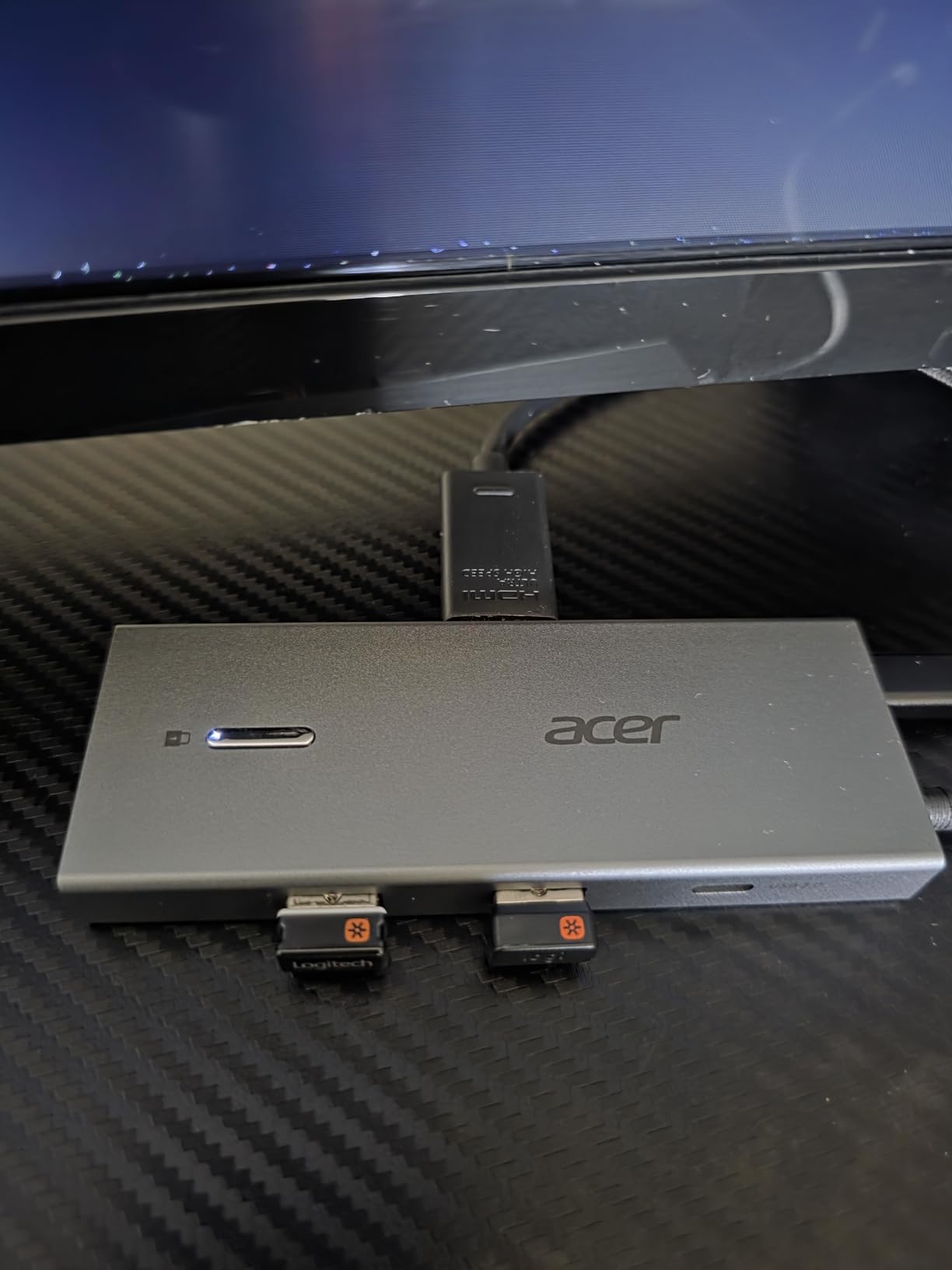 Acer USB C Docking Station Dual Monitor With 2 HDMI, 9-IN-1 Laptop Docking Station with 4K@60Hz HDMI, USB A&C 3.0, SD/Micro SD, 100W PD, USBC Dock Compatible with Acer/Dell XPS/HP/Mac/Surface (0.65FT) customer photo 2