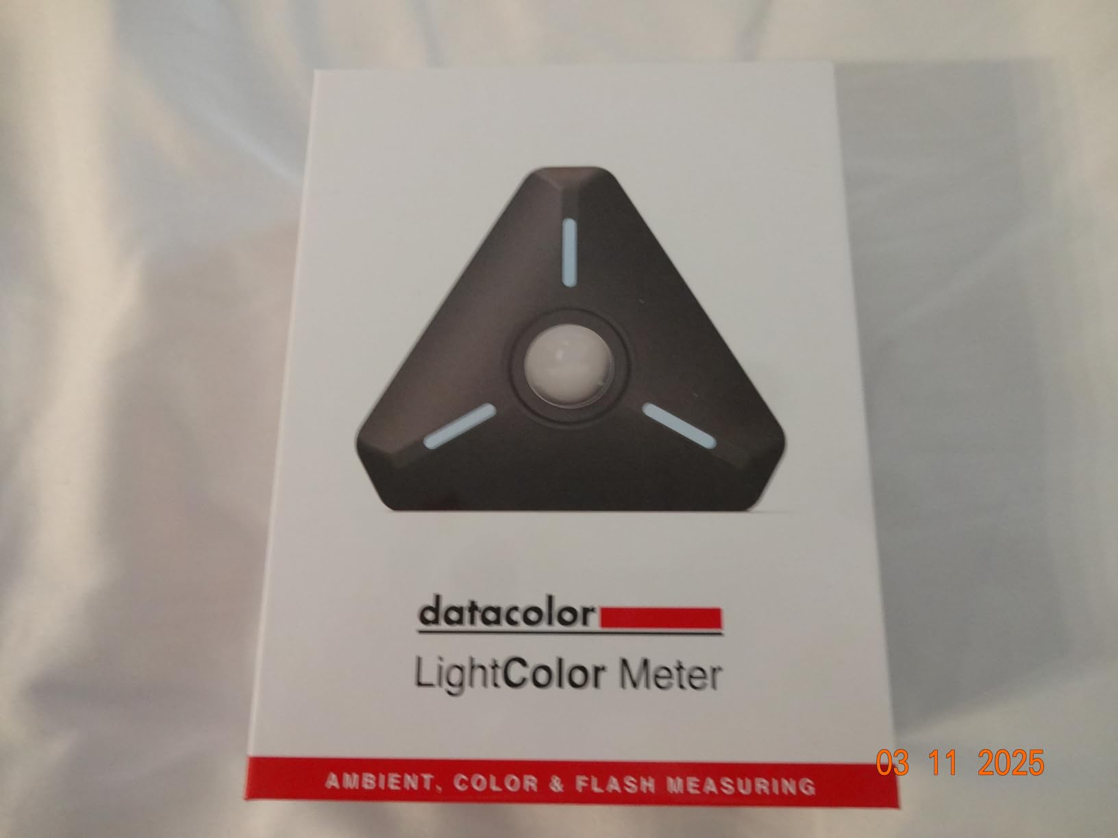 Datacolor LightColor Meter - Bluetooth-Enabled Light & Color Temperature Meter for Photo, Video, and Cinema - Continuous Real-Time Data Streaming - Portable, Compact, Drop-Resistant customer photo 1