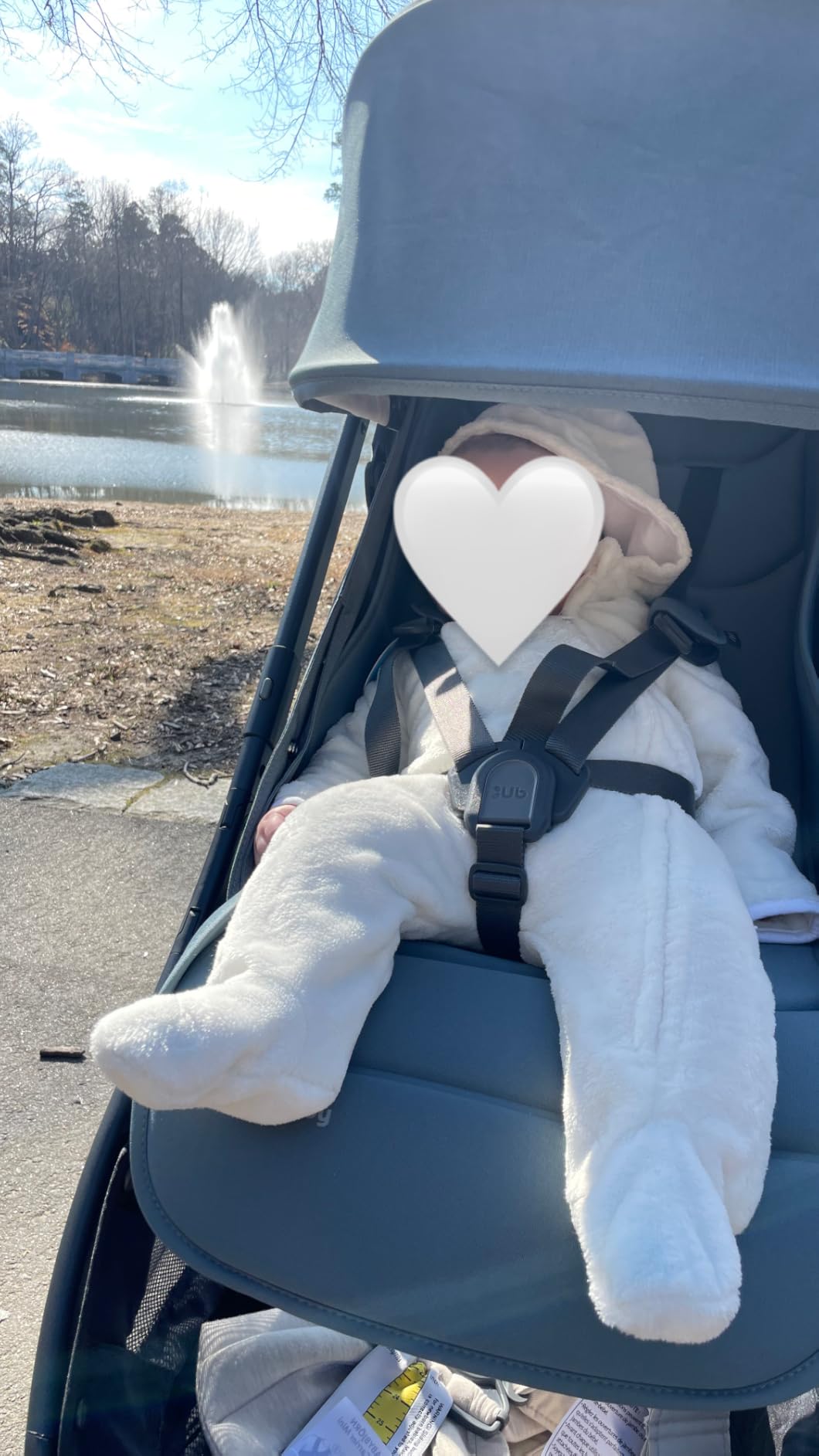 UPPAbaby Minu V3 Travel Stroller - Lightweight + Compact Design, One-Hand Fold + Unfold, from Birth, Overhead Compatible (Dillan) customer photo 1