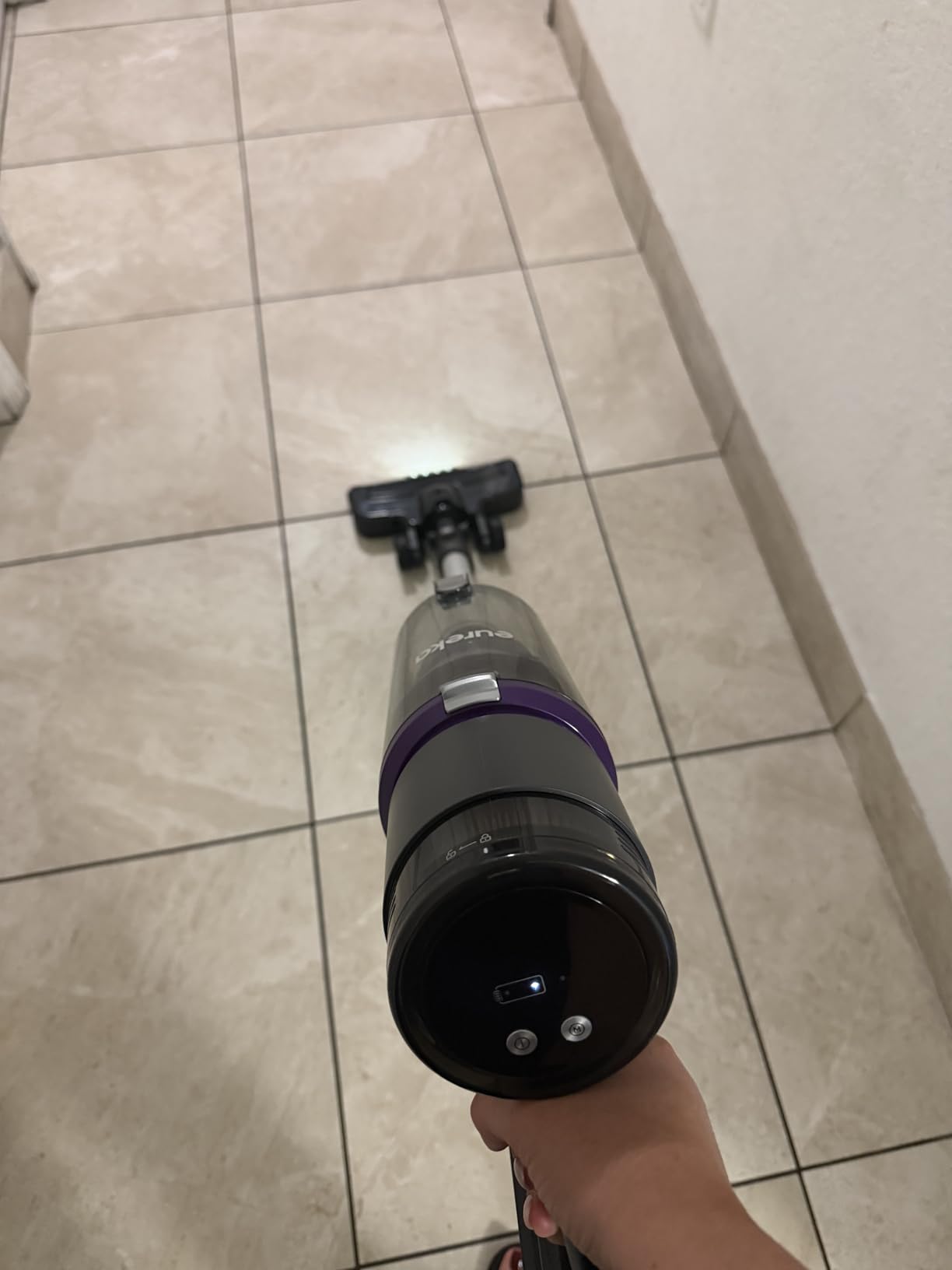 Eureka Cordless Vacuum - 20.3kPa Powerful Suction, Detachable Battery, Up to 50-Min, 5.5 lbs Lightweight, 5-Stage HEPA Filtration for allergies, Ideal for Pet Hair & Hardwood & Carpet, ReactiClean 410 customer photo 2