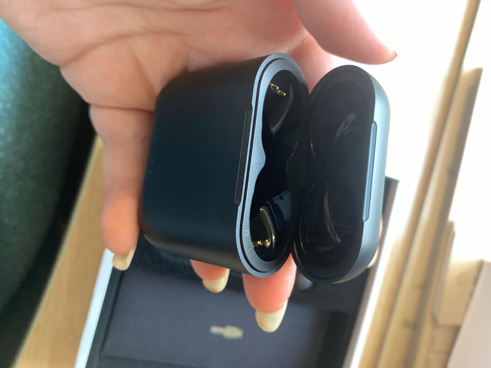 TOZO T6 Wireless Earbuds Bluetooth 5.3 Stereo Sound in Ear Headphones | 50H Playtime Wireless Charging Case App Customizable EQs IPX8 Waterproof Earphones Dark Black customer photo 2