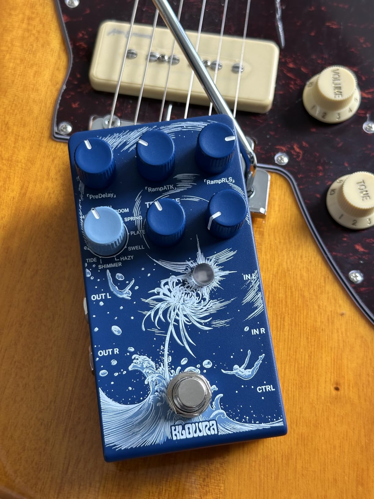 Everlast Delay Guitar Pedal for Electric Guitar - 9 Stereo Delay Types, Tap Tempo, True Bypass, Analog Dry Through customer photo 2